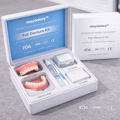🔥 ENDS TODAY 80% OFF  --🦷Custom-Fit Dentures| Smile with Confidence