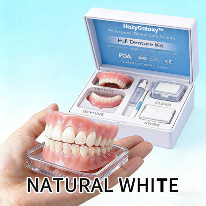 🔥 ENDS TODAY 80% OFF  --🦷Custom-Fit Dentures| Smile with Confidence