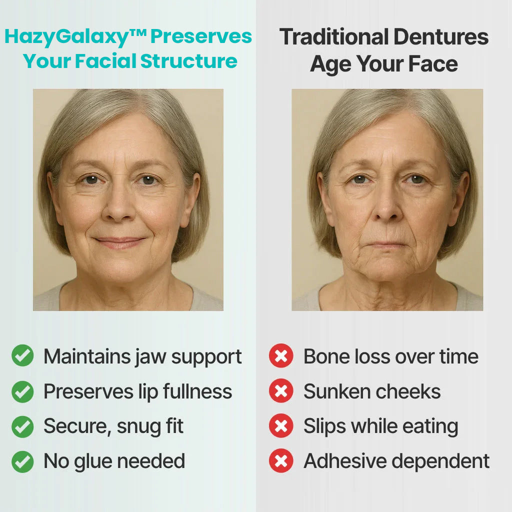 🔥 ENDS TODAY 80% OFF  --🦷Custom-Fit Dentures| Smile with Confidence