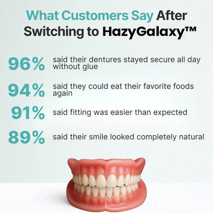 🔥 ENDS TODAY 80% OFF  --🦷Custom-Fit Dentures| Smile with Confidence