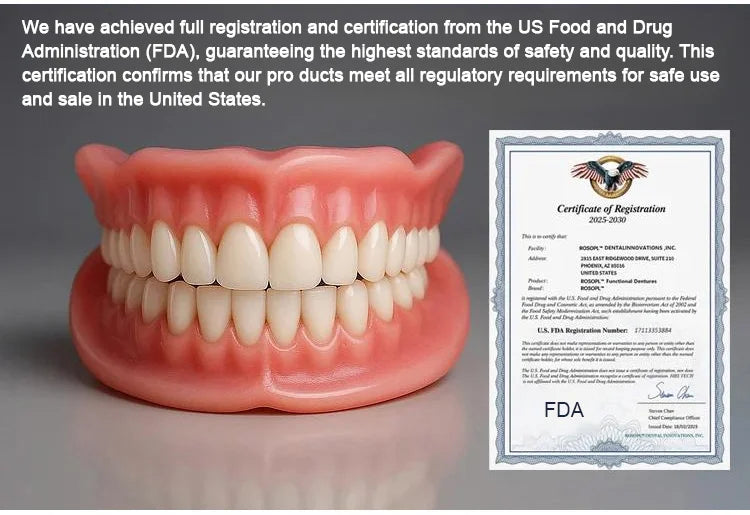 🔥 ENDS TODAY 80% OFF  --🦷Custom-Fit Dentures| Smile with Confidence